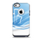 The Abstract Blue & White Future City View Skin for the iPhone 5c OtterBox Commuter Case