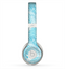 The Abstract Blue & White Waves Skin for the Beats by Dre Solo 2 Headphones