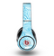The Abstract Blue & White Waves Skin for the Original Beats by Dre Studio Headphones