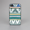 The Abstract Blue and Green Triangle Aztec Skin-Sert for the Apple iPhone 4-4s Skin-Sert Case