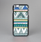 The Abstract Blue and Green Triangle Aztec Skin-Sert for the Apple iPhone 6 Plus Skin-Sert Case