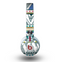 The Abstract Blue and Green Triangle Aztec Skin for the Beats by Dre Mixr Headphones