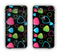 The Abstract Bright Colored Picks Apple iPhone 6 LifeProof Nuud Case Skin Set