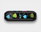 The Abstract Bright Colored Picks Skin Set for the Beats Pill Plus
