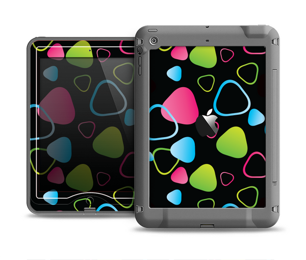 The Abstract Bright Colored Picks Apple iPad Air LifeProof Nuud Case Skin Set