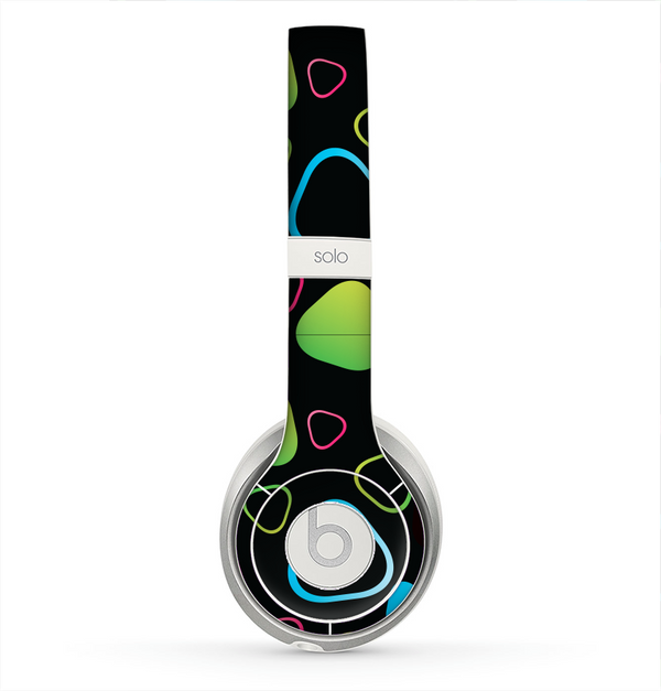 The Abstract Bright Colored Picks Skin for the Beats by Dre Solo 2 Headphones