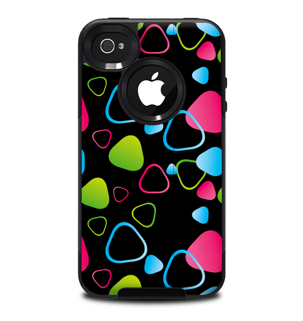 The Abstract Bright Colored Picks Skin for the iPhone 4-4s OtterBox Commuter Case