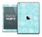 The Abstract Circle Blues Skin for the iPad Air