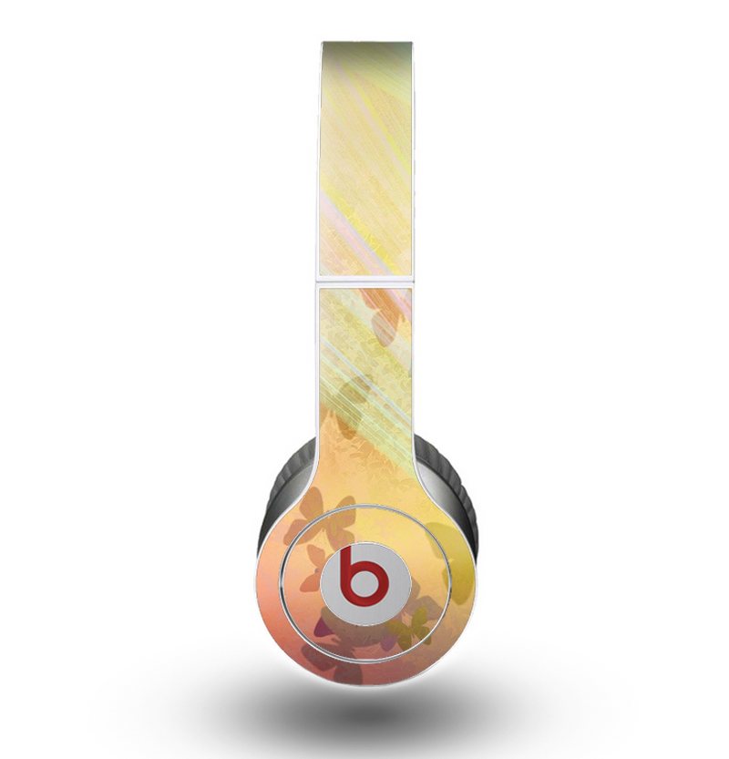 The Abstract Color Butterfly Shadows Skin for the Beats by Dre Original Solo-Solo HD Headphones