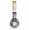 The Abstract Color Floral Painted Wood Planks Skin for the Beats by Dre Solo 2 Headphones