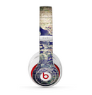 The Abstract Color Floral Painted Wood Planks Skin for the Beats by Dre Studio (2013+ Version) Headphones