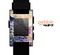 The Abstract Color Floral Painted Wood Planks Skin for the Pebble SmartWatch