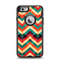 The Abstract Colorful Chevron Apple iPhone 6 Otterbox Defender Case Skin Set