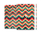 The Abstract Colorful Chevron Skin Set for the Apple iPad Air 2