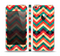 The Abstract Colorful Chevron Skin Set for the Apple iPhone 5