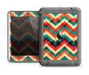 The Abstract Colorful Chevron Apple iPad Air LifeProof Fre Case Skin Set