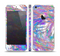 The Abstract Colorful Oil Paint Splatter Strokes Skin Set for the Apple iPhone 5