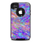 The Abstract Colorful Oil Paint Splatter Strokes Skin for the iPhone 4-4s OtterBox Commuter Case