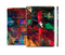 The Abstract Colorful Painted Surface Full Body Skin Set for the Apple iPad Mini 2