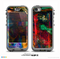 The Abstract Colorful Painted Surface Skin for the iPhone 5c nüüd LifeProof Case
