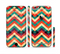 The Abstract Fall Colored Chevron Pattern Sectioned Skin Series for the Apple iPhone 6 Plus