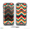 The Abstract Fall Colored Chevron Pattern Skin for the iPhone 5c nüüd LifeProof Case