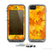The Abstract Fall Leaves Skin for the Apple iPhone 5c LifeProof Case