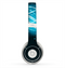 The Abstract Glowing Blue Swirls Skin for the Beats by Dre Solo 2 Headphones