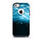 The Abstract Glowing Blue Swirls Skin for the iPhone 5c OtterBox Commuter Case