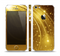 The Abstract Gold Fantasy Swoop Skin Set for the Apple iPhone 5