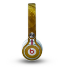 The Abstract Gold Fantasy Swoop Skin for the Beats by Dre Mixr Headphones