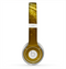 The Abstract Gold Fantasy Swoop Skin for the Beats by Dre Solo 2 Headphones