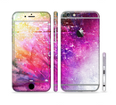 The Abstract Neon Paint Explosion Sectioned Skin Series for the Apple iPhone 6s Plus