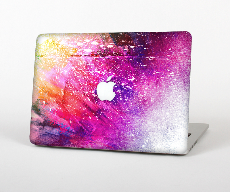 The Abstract Neon Paint Explosion Skin for the Apple MacBook Air 13"