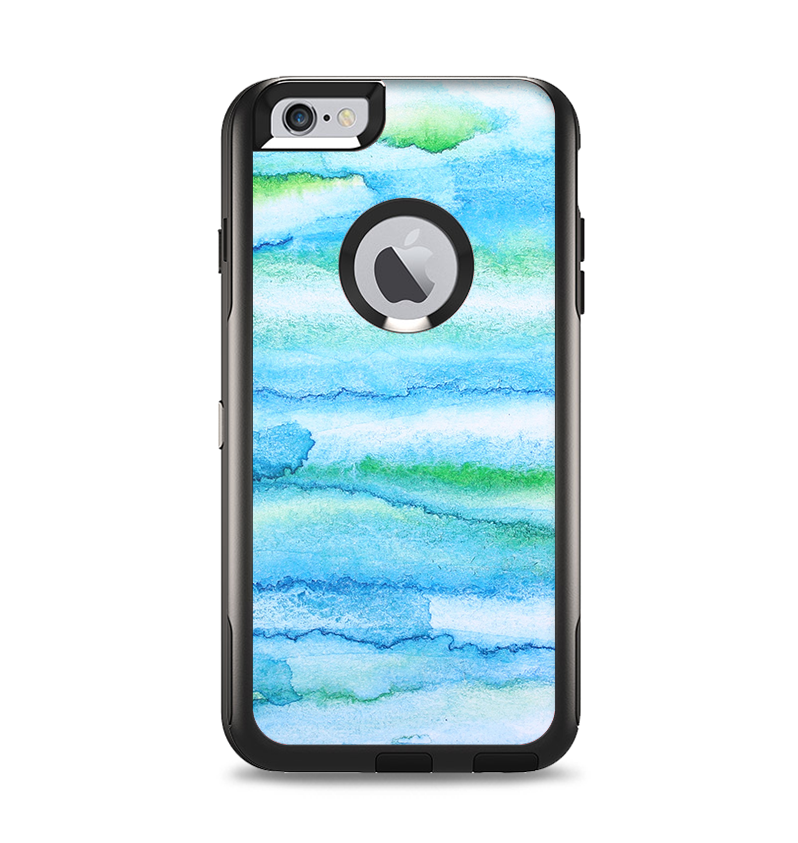 The Abstract Oil Painting Lines Apple iPhone 6 Plus Otterbox Commuter Case Skin Set