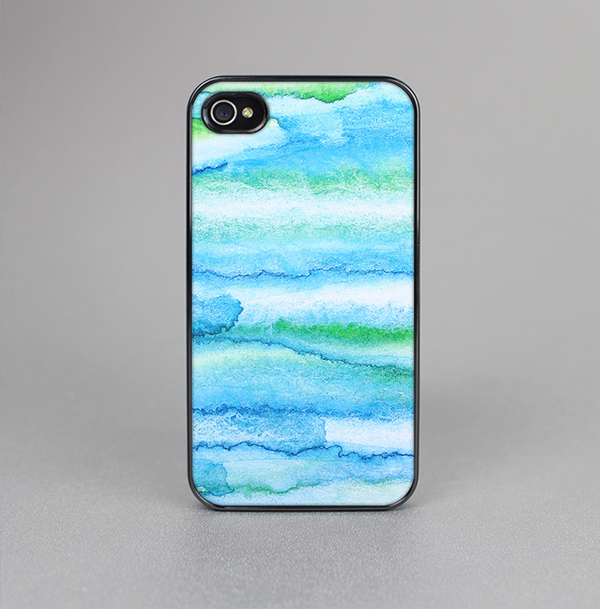 The Abstract Oil Painting Lines Skin-Sert for the Apple iPhone 4-4s Skin-Sert Case