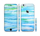 The Abstract Oil Painting Lines Sectioned Skin Series for the Apple iPhone 6s Plus