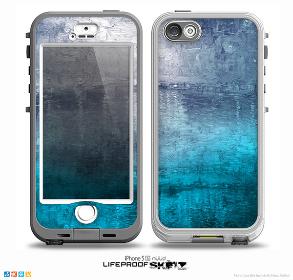The Abstract Oil Painting Skin for the iPhone 5-5s NUUD LifeProof Case