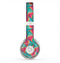 The Abstract Opened Green & Pink Cubes Skin for the Beats by Dre Solo 2 Headphones