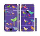 The Abstract Pattern-Filled Birds Sectioned Skin Series for the Apple iPhone 6s Plus