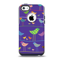 The Abstract Pattern-Filled Birds Skin for the iPhone 5c OtterBox Commuter Case