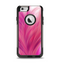 The Abstract Pink Flowing Feather Apple iPhone 6 Otterbox Commuter Case Skin Set