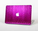 The Abstract Pink Neon Rain Curtain Skin for the Apple MacBook Air 13"
