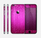 The Abstract Pink Neon Rain Curtain Skin for the Apple iPhone 6