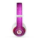 The Abstract Pink Neon Rain Curtain Skin for the Beats by Dre Studio (2013+ Version) Headphones