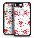 The Abstract Red Flower Pedals - iPhone 7 Plus/8 Plus OtterBox Case & Skin Kits