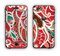 The Abstract Red & Green Vector Pattern Apple iPhone 6 LifeProof Nuud Case Skin Set