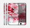 The Abstract Red, Pink and White Paint Splatter Skin for the Apple iPhone 6 Plus
