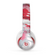 The Abstract Red, Pink and White Paint Splatter Skin for the Beats by Dre Studio (2013+ Version) Headphones