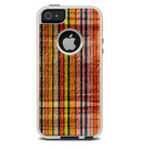 The Abstract Retro Stripes Skin For The iPhone 5-5s Otterbox Commuter Case